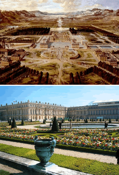 【旧时宫廷凡尔赛】凡尔赛宫（château de Versailles）位于法国巴黎西南郊外伊夫林省凡尔赛镇，曾作为法兰西宫廷长达107年（1682-1789）。1660年开始修建，直至1710年整个凡尔赛宫才全部完工。法国大革命后，凡尔赛…