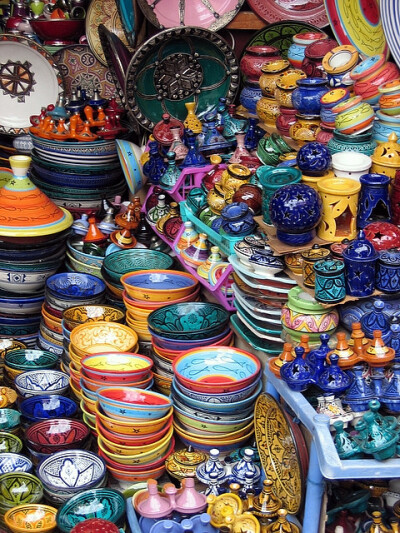 Beautifuly bright Moroccan 。晓冬知春