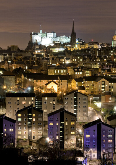 Some shots taken from Salisbury Crags in Edinburgh in Dec 09。晓冬知春