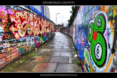 amazing what you find round some of the back streets of Edinburgh. Right in the middle of the University turf (a place full of historic buildings and incredible architecture) is this path。晓冬知春