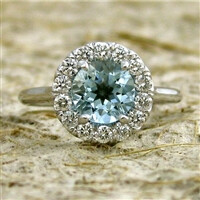 #指环挚爱##戒指# 闪闪的大钻戒