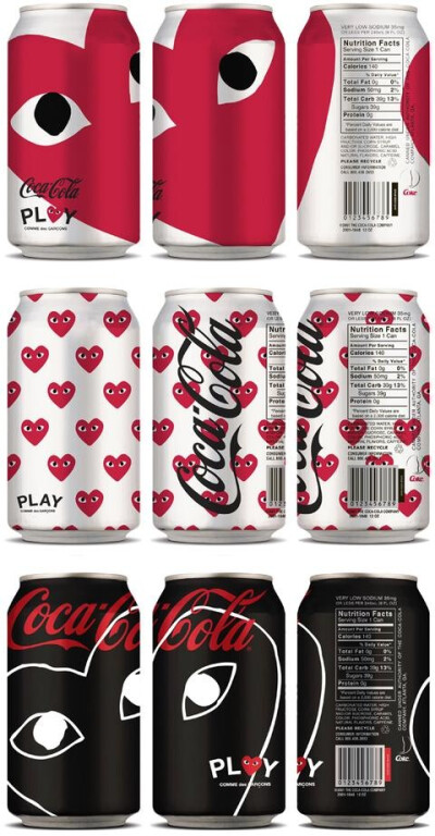 嗯！ - COCA-COLA × PLAY BY COMME des GARCONS