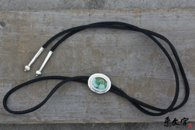 http://item.taobao.com/item.htm?id=14027238584&v intage 北美复古风格 Bolo Tie 纯银松石镶嵌