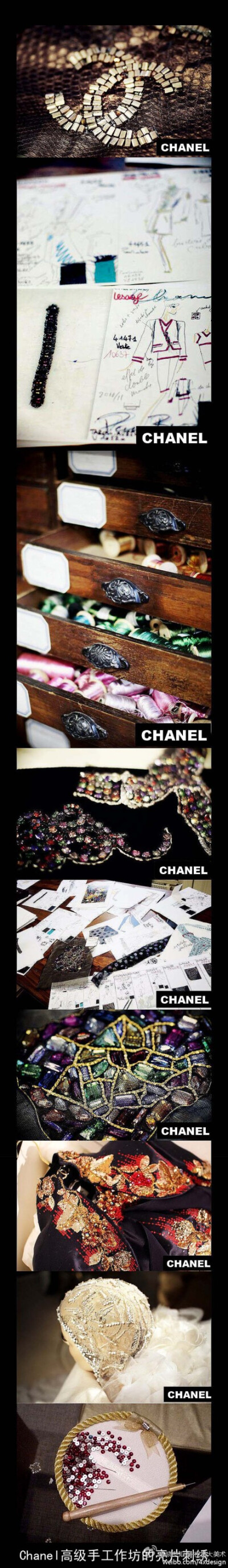 chanel手工坊 告诉你奢侈的真正含义----2002 年，François Lesage加盟CHANEL旗下，但仍继续是时装界巨子的首选刺绣供货商，更是Karl Lagerfeld必不可少亦无法取替的合作伙伴.晓冬知春