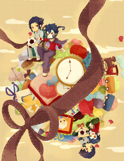 插画 same dream by 黑豆