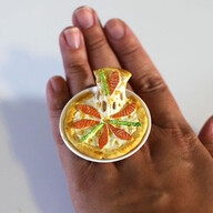 Kawaii Japanese Floating Ring Asparagus by fingerfooddelight, $12.00