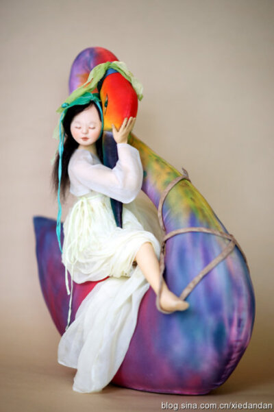 【SHEA'S】这些个是用布做的娃娃，你信吗？真的碉堡啦......