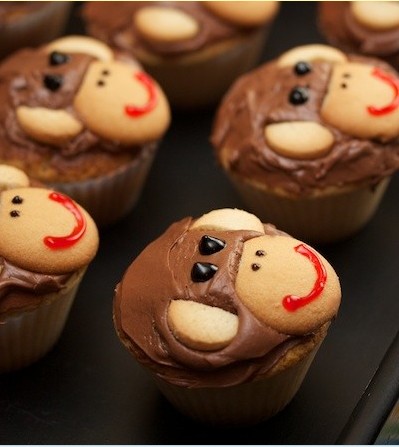 Monkey Cupcakes...