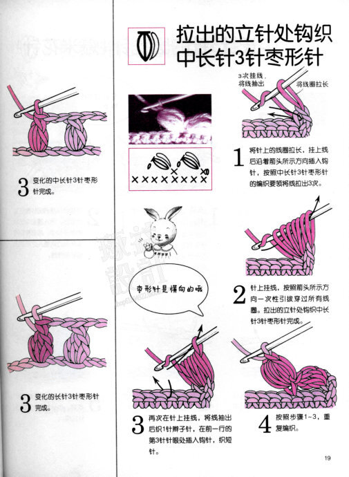 史上最全的钩针基础，不收藏会后悔的……