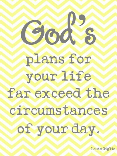 god plans for everything