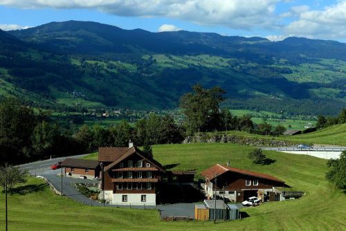 瑞士因特拉肯市。