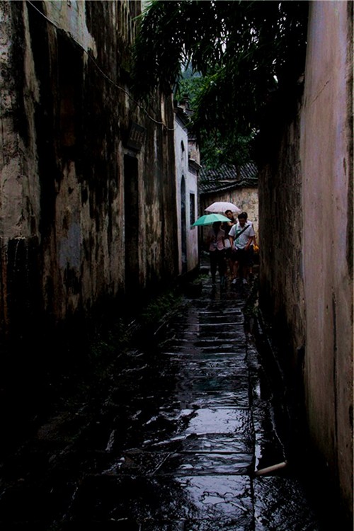 雨后西递~