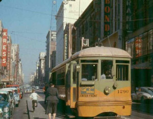 LATL car at Broadway and 7th