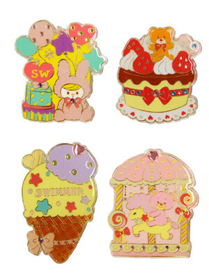 SWIMMER可爱甜美钻钻小镜子