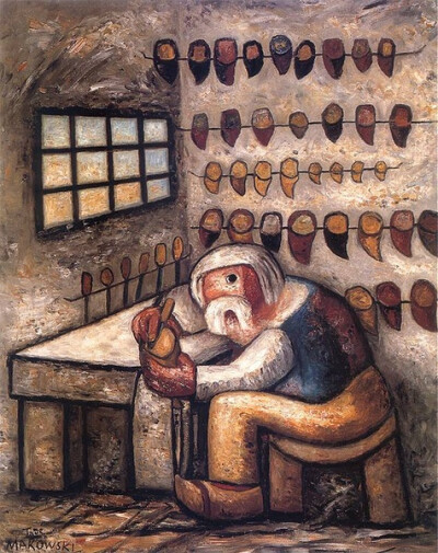Tadeusz Makowski (1882 -1932) 波兰立体派畫家