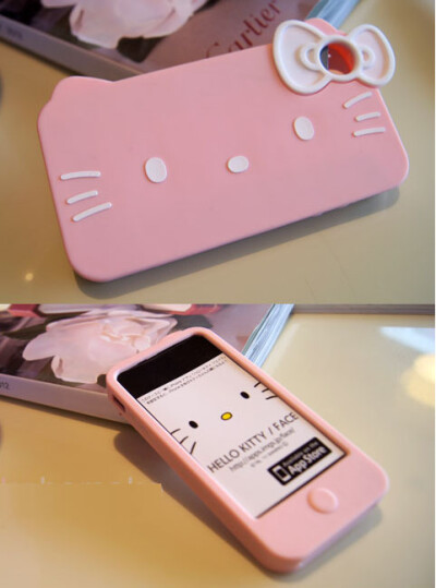 hello kitty iphone 4 iphone 4S 手机壳套