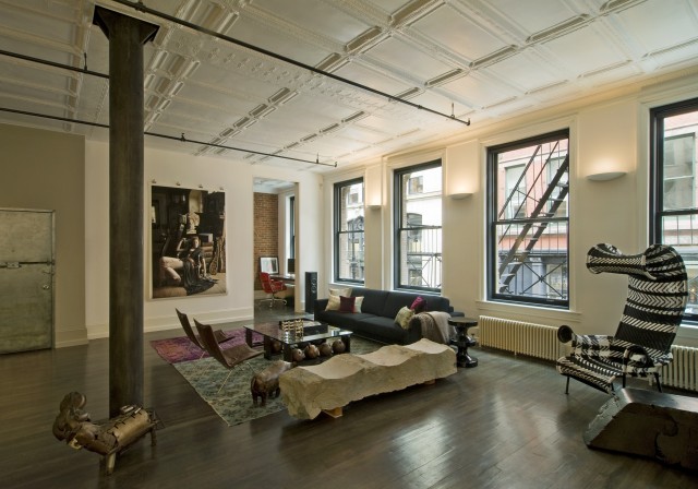 David Howell Design contemporary living room