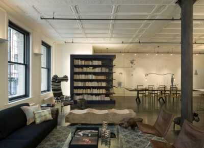 David Howell Design contemporary living room
