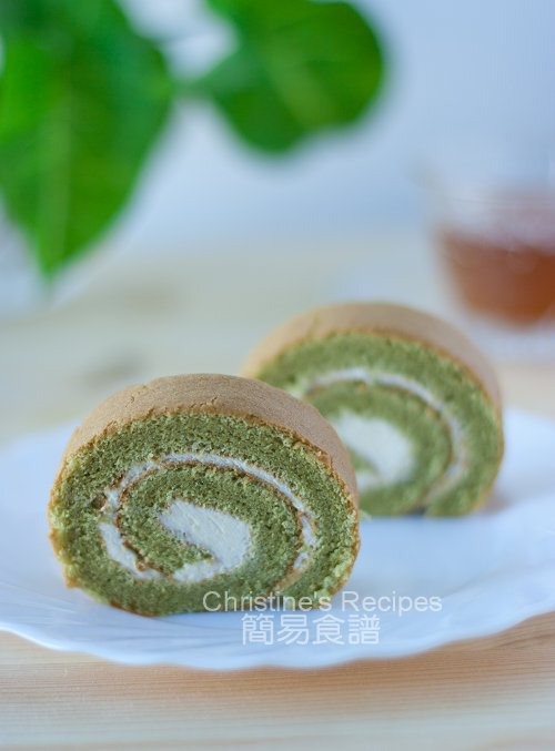 綠茶瑞士卷 Green Tea Swiss Roll01