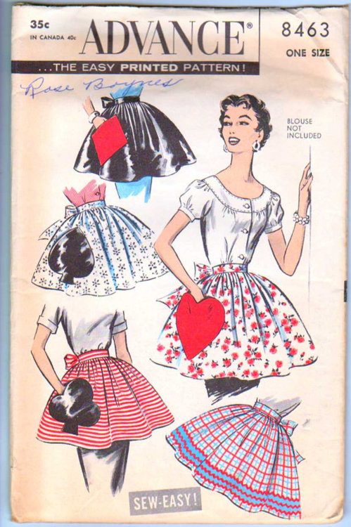 1950’s Hostess Aprons from retromonkeys on etsy