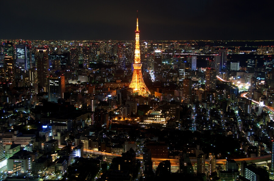 Photograph Tokyo night colors by miya miya on 500px