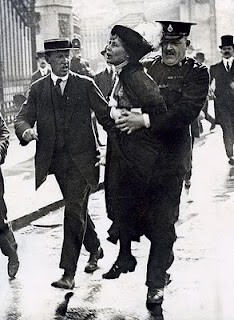 Women arrested fighting for the right to vote