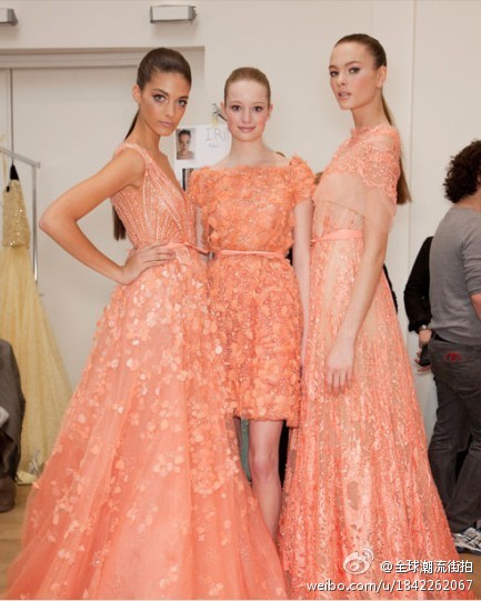 Elie Saab Haute Couture SS12 backstage