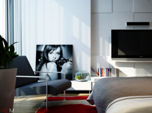 偏爱这样的卧室