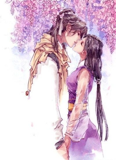 【转身，一缕冷香远，逝雪深，笑意浅。来世你渡我，可愿？】