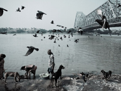 Ganges River by April Maciborka