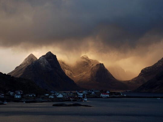 Clouds and Mountains, Norway by Camilla Wejdemar