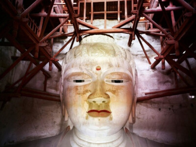 Cave Buddha by Tony Law