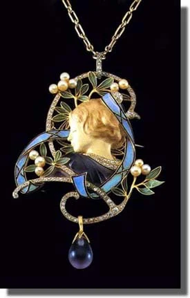 当世界顶级珠宝遇上中国传统水墨画。 - 高清图片，堆糖，美图