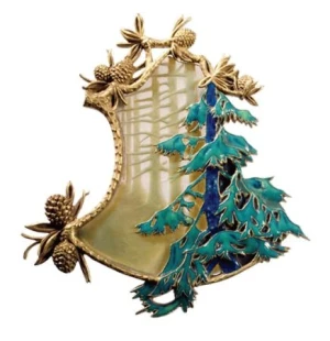 当世界顶级珠宝遇上中国传统水墨画。 - 高清图片，堆糖，美图