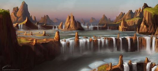 landscape – speedpaint by bugball