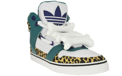 Adidas Jeremy Scott Bones 三叶草 骨头彩色拼接男鞋