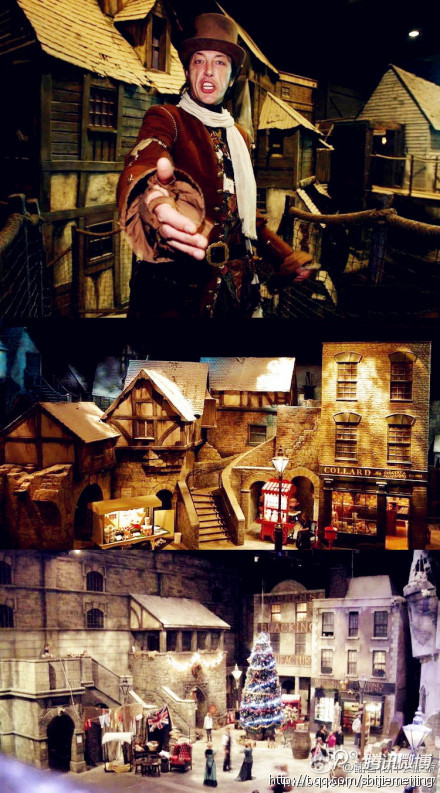 来到英国【狄更斯世界】主题公园就如同穿越时空隧道回到19世纪的英国