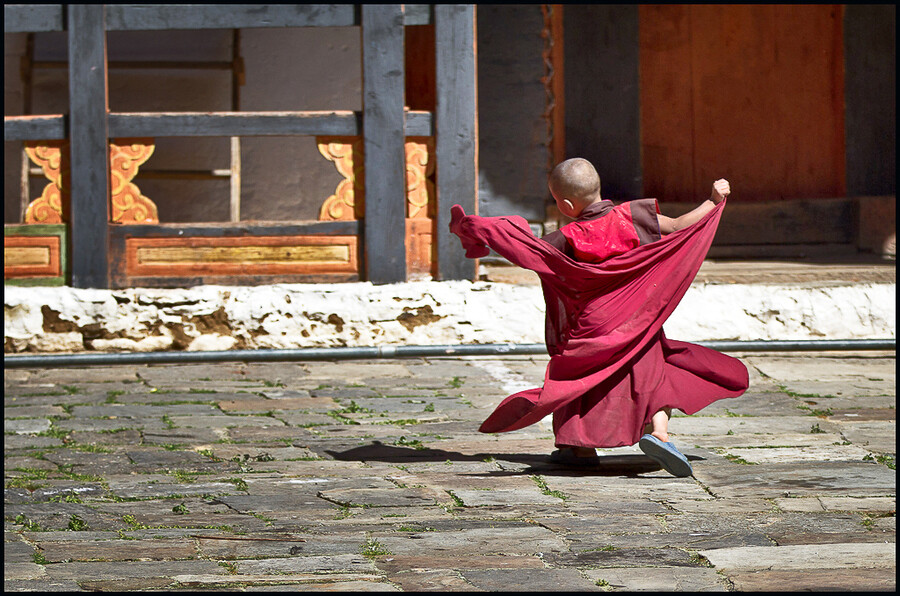 Photograph little monk by frances bruchez on 500px