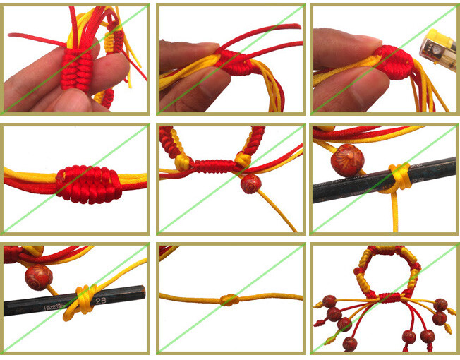 编一个漂亮的手镯吧