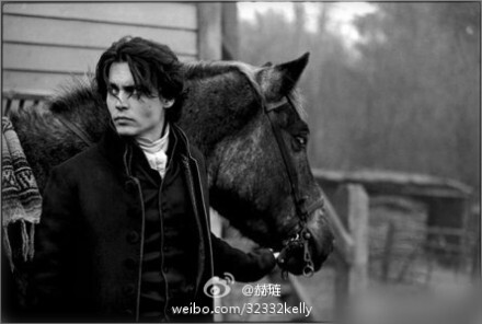 Depp and a horse