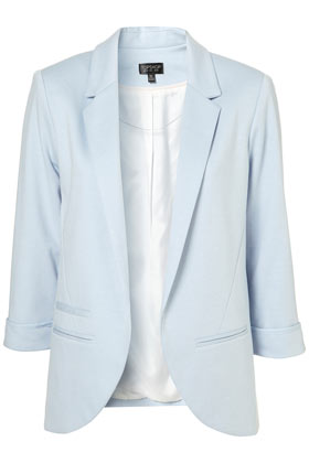 Pale Blue Boyfriend Blazer