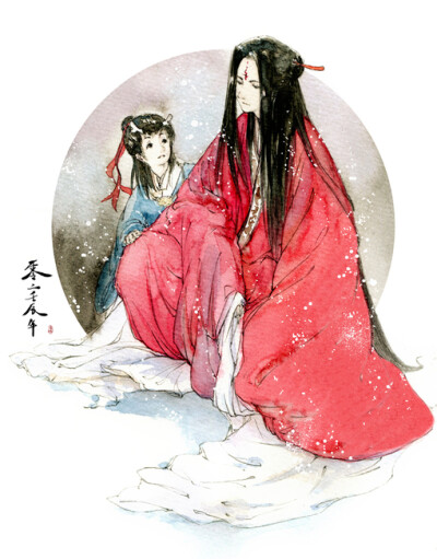 一曲销魂乐。一座断魂坟。 一朝阴阳隔。一滴至情泪。