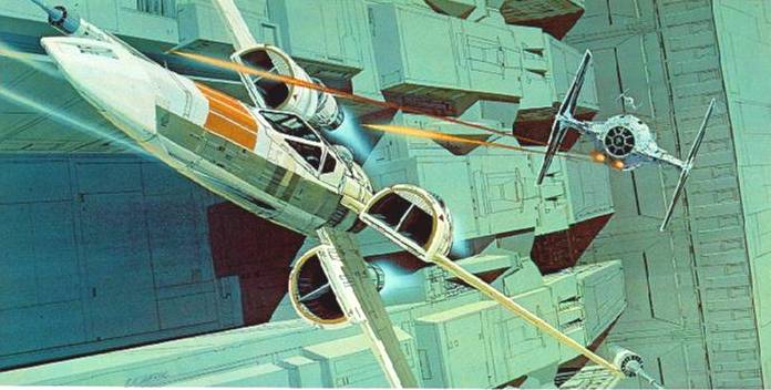 Ralph McQuarrie星球大战概念插画