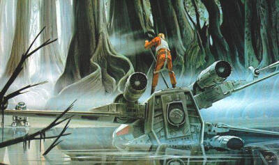 Ralph McQuarrie星球大战概念插画