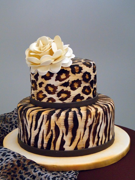 cheetah cake.