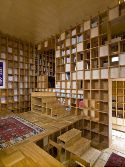 Shelf Pod：布满书架的房屋。、创意 小玩意儿