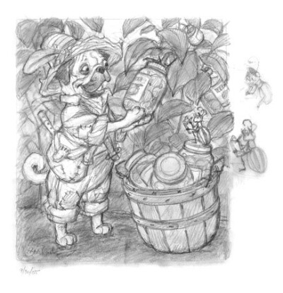 Scott Gustafson复古儿童插画