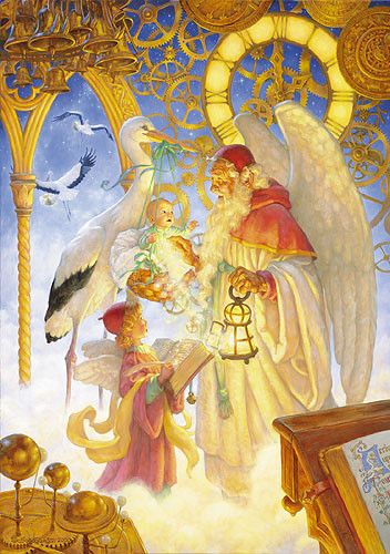 Scott Gustafson复古儿童插画