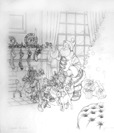 Scott Gustafson复古细腻儿童插画