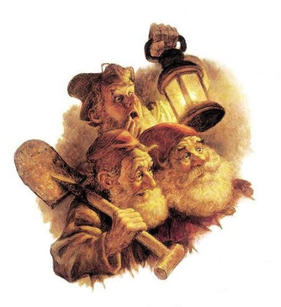 Scott Gustafson复古细腻儿童插画